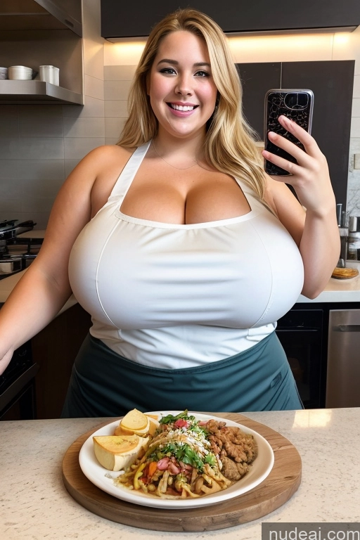 related ai porn images free for Thick Chubby Fat Blonde 30s Happy Massage Mirror Selfie Hip Hop Busty Huge Boobs Apron Topless One Transparent Restaurant