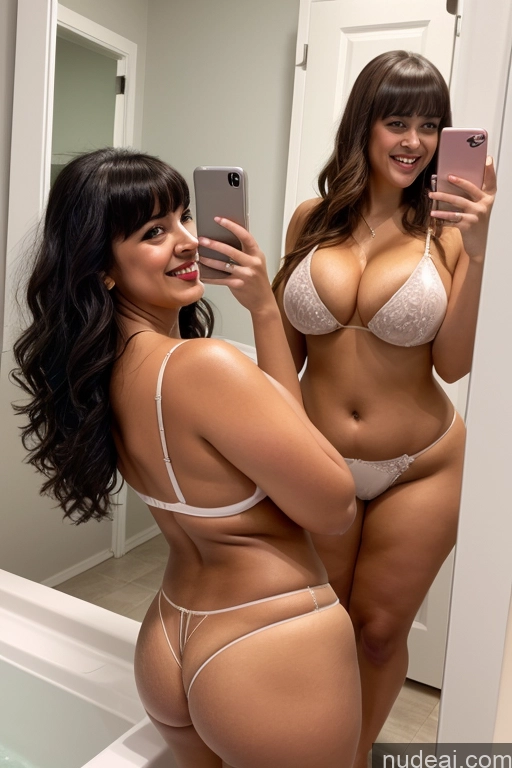 related ai porn images free for Busty Perfect Boobs Beautiful Thick Perfect Body Bangs 30s Fat Chubby Happy Laughing Thong Satin Egyptian Two Bathroom Mirror Selfie