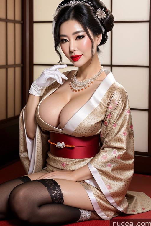 related ai porn images free for Milf Busty Perfect Boobs Lipstick Perfect Body 50s Black Hair Hair Bun Onsen Geisha Gloves Kimono Wedding Thigh Socks Transparent Jewelry Pearl Jewelry Chinese