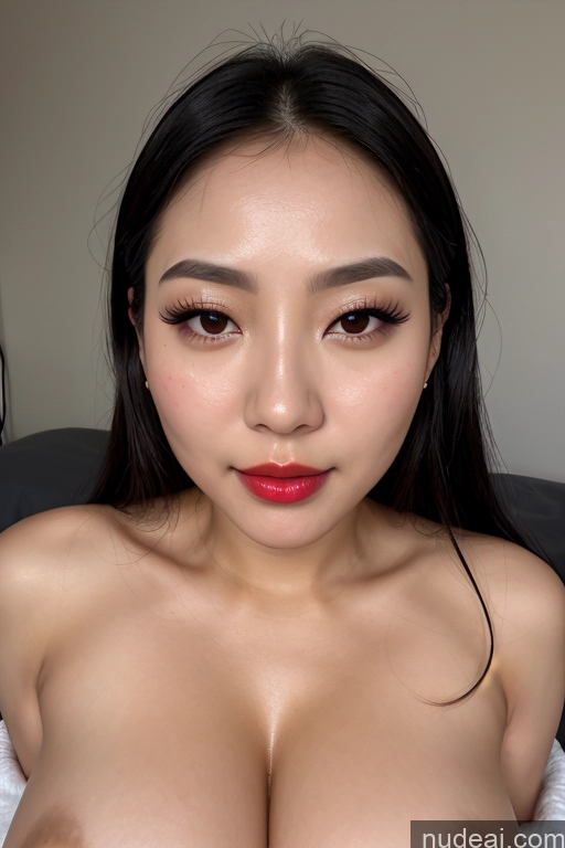 related ai porn images free for Model Huge Boobs Beautiful Lipstick 30s Black Hair Korean Skin Detail (beta) Close-up View Nightgown Transparent Bright Lighting Detailed