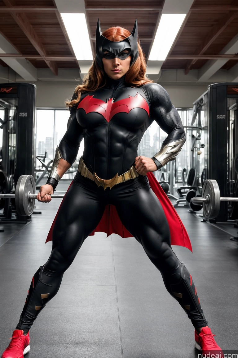 related ai porn images free for Batwoman Regal Cosplay Muscular Abs Busty Small Tits Neon Lights Clothes: Red Bodybuilder Dynamic View Science Fiction Style