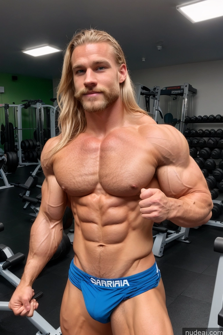 ai nude image of arafia is a male bodybuilder posing in a gym pics of Hairy Women Pubic Hair Muscular Scandinavian Bodybuilder Gym Small Tits Busty Several