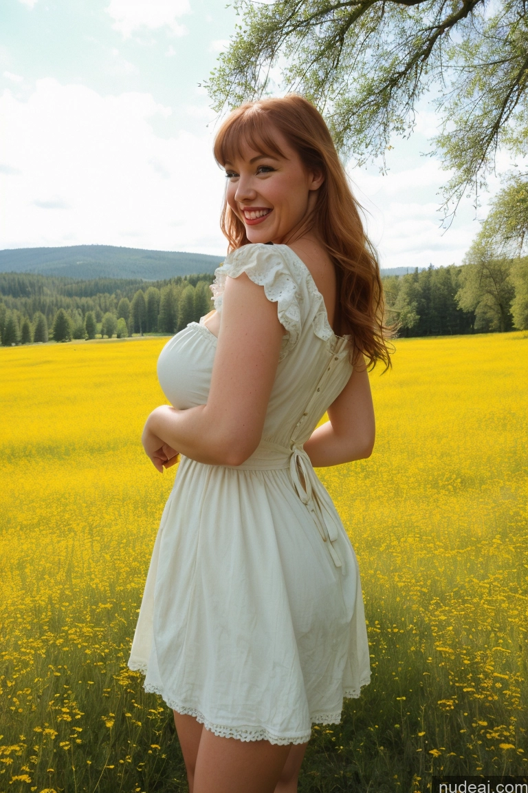 related ai porn images free for Woman One Huge Boobs Perfect Boobs Beautiful Lipstick Big Ass Thick 30s Happy Laughing Ginger Bangs Czech Film Photo Meadow 60s Dress Dirndl