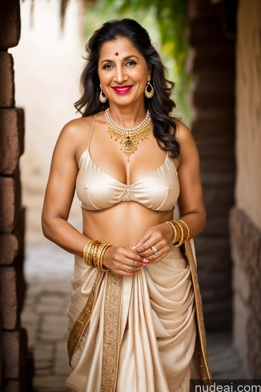 related ai porn images free for Milf One Small Tits Lipstick Happy Indian Watercolor Dirndl Sari Tribal Tunic Traditional Partially Nude Gold Jewelry Jewelry Pearl Jewelry Bright Lighting Detailed Nude 50s