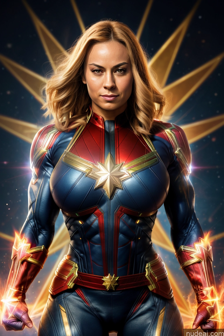 ai nude image of captain marvel is the new captain marvel pics of Muscular Abs Bodybuilder Captain Marvel Powering Up Science Fiction Style Huge Boobs Dynamic View Heat Vision