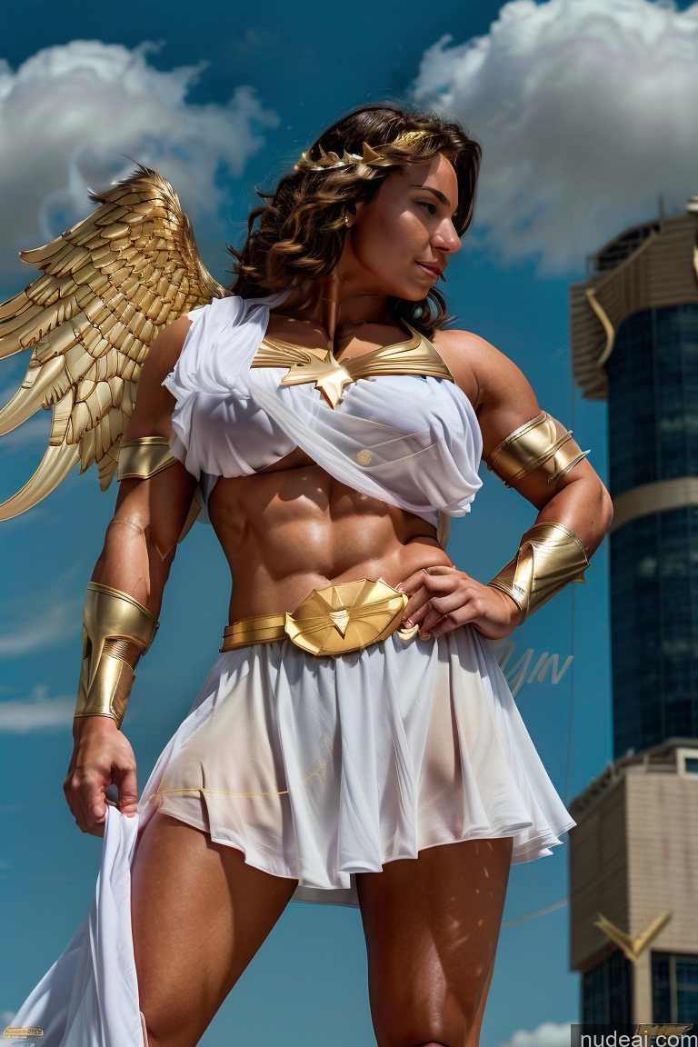 related ai porn images free for Huge Boobs Muscular Abs Menstoga, White Robes, In White And Gold Costumem, Gold Headpiece, Gold Belt, Gold Chain Fairer Skin Superhero Captain Marvel Bodybuilder Batwoman Hawkgirl Mary Thunderbolt Spider-Gwen Perfect Boobs Busty Powering Up