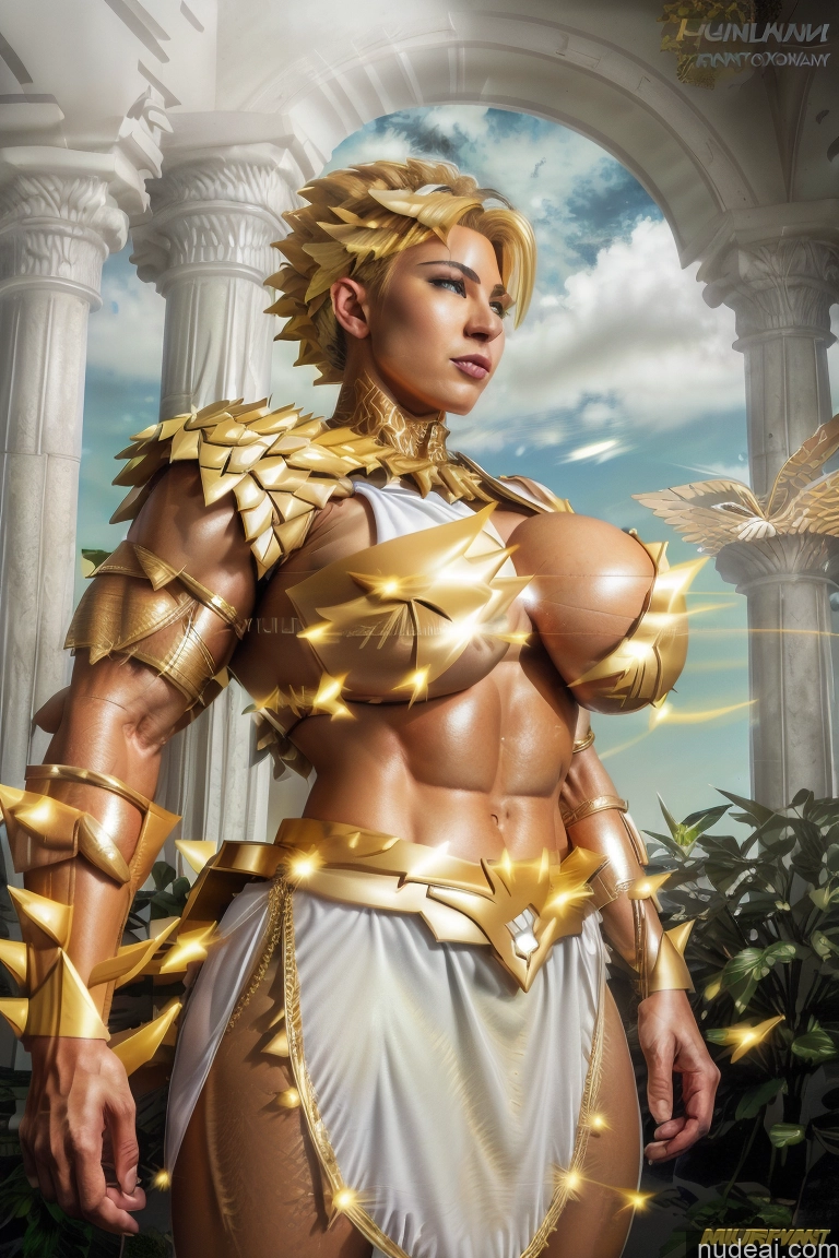 related ai porn images free for Woman Muscular Abs Super Saiyan Menstoga, White Robes, In White And Gold Costumem, Gold Headpiece, Gold Belt, Gold Chain Powering Up Super Saiyan 3 Blonde Huge Boobs Neon Lights Clothes: Red Busty SuperMecha: A-Mecha Musume A素体机娘