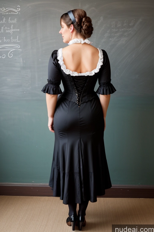 related ai porn images free for Milf Chubby Victorian Teacher Back View