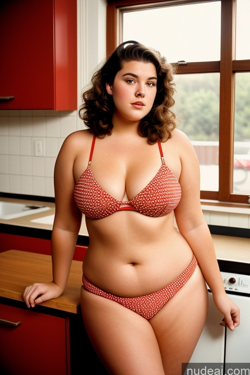 related ai porn images free for 18 Vintage 80s Bikini Kitchen Chubby