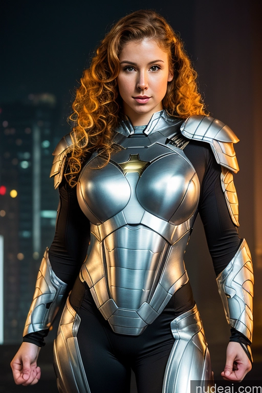 related ai porn images free for Superhero Curly Hair Thick Muscular Ginger Fairer Skin Sci-fi Armor