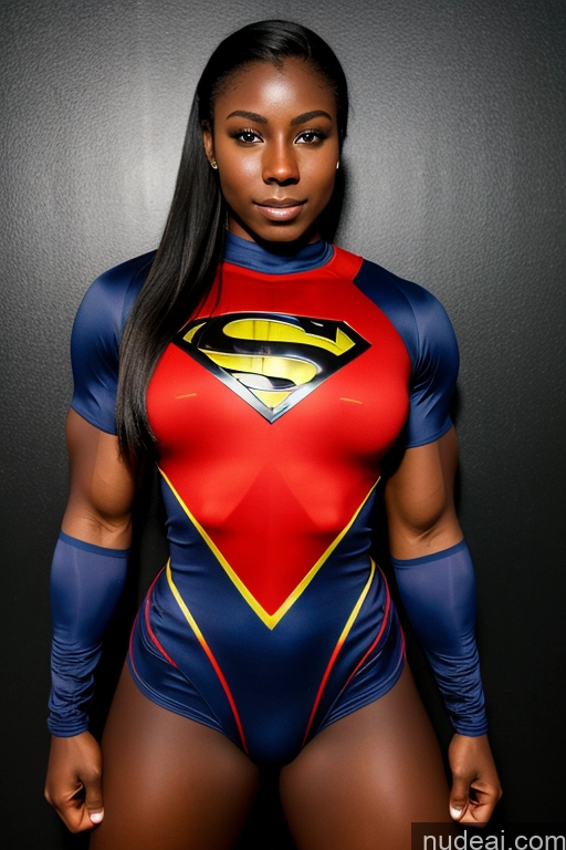 related ai porn images free for 18 Dark Skin Thick Muscular Superhero Spandex