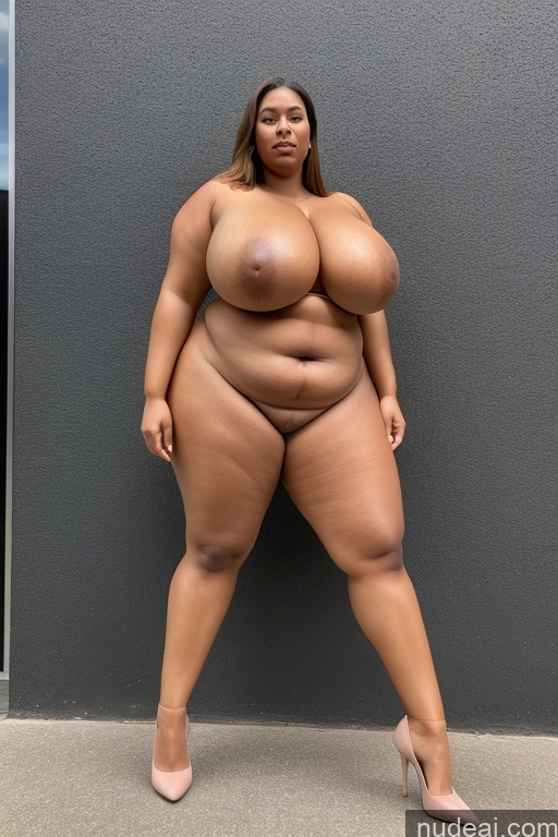 ai nude image of a pregnant woman posing in front of a gray wall pics of Long Legs Big Ass Tall Big Hips High Heels Nude Thick Chubby Abs Fat Muscular Huge Boobs Busty