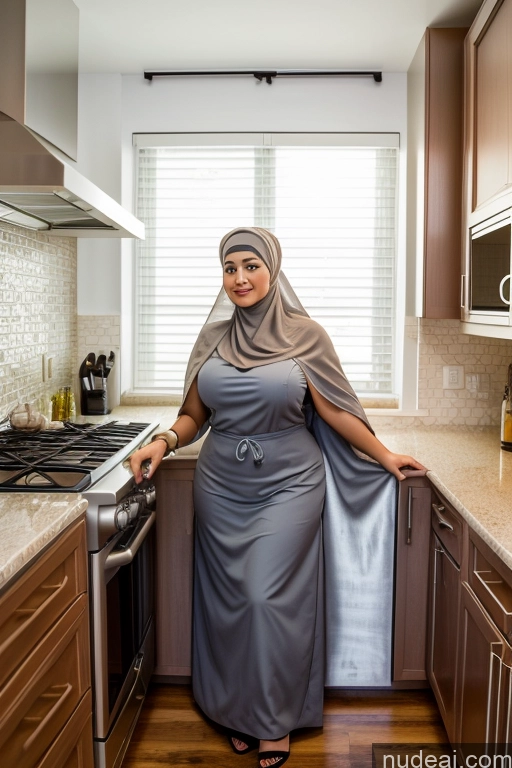 related ai porn images free for Busty Thick Kitchen Niqab Middle Eastern 40s