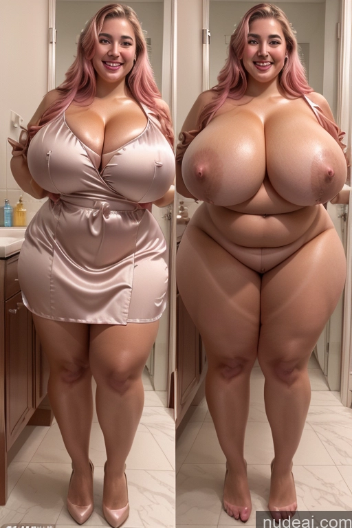 related ai porn images free for Woman Busty Beautiful Lipstick Big Ass Thick Chubby Happy Long Hair Pink Hair Oiled Body Egyptian Bathroom Nude Satin Mirror Selfie Huge Boobs 30s Apron Onoff