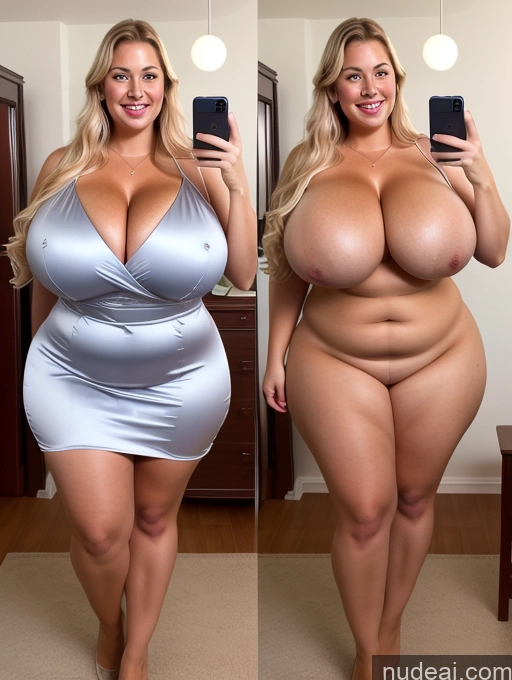 related ai porn images free for Model One Busty Huge Boobs Perfect Boobs Beautiful Thick Chubby Big Hips 30s Happy Laughing Scandinavian Mirror Selfie Bra Dress Cleavage Transparent Pearl Jewelry Onoff Satin