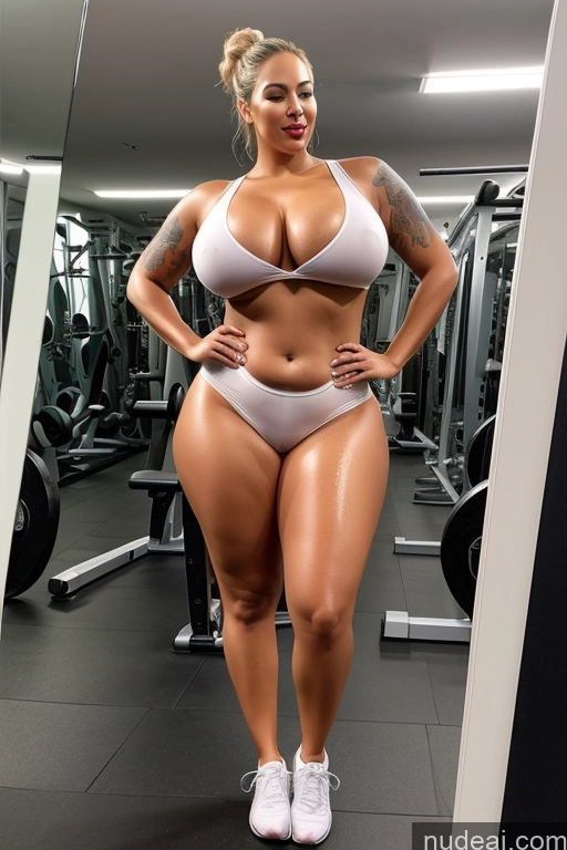 related ai porn images free for Woman One Pouting Lips Happy Blonde Spreading Legs Big Ass Big Hips 50s Oiled Body Huge Boobs Tattoos Chubby Hair Bun Brazilian Gym Mirror Selfie Transparent