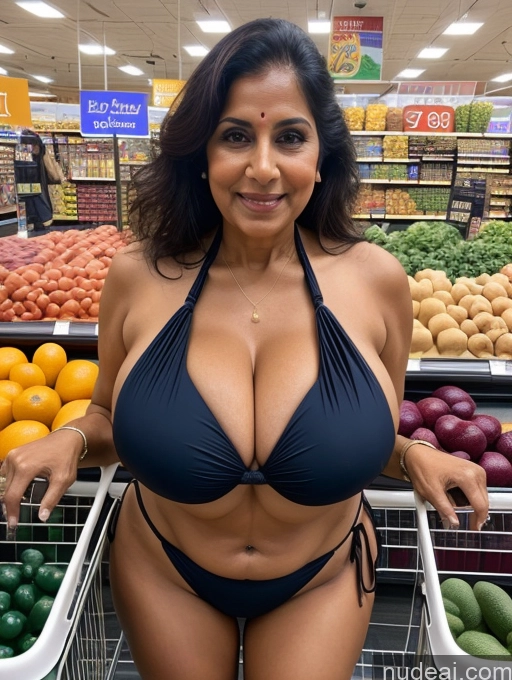 related ai porn images free for Busty Huge Boobs 70s Indian Grocery Microkini