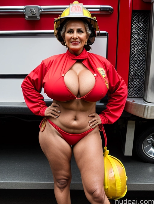 related ai porn images free for Milf Busty Huge Boobs Indian 70s Microkini Firefighter Front View Stage