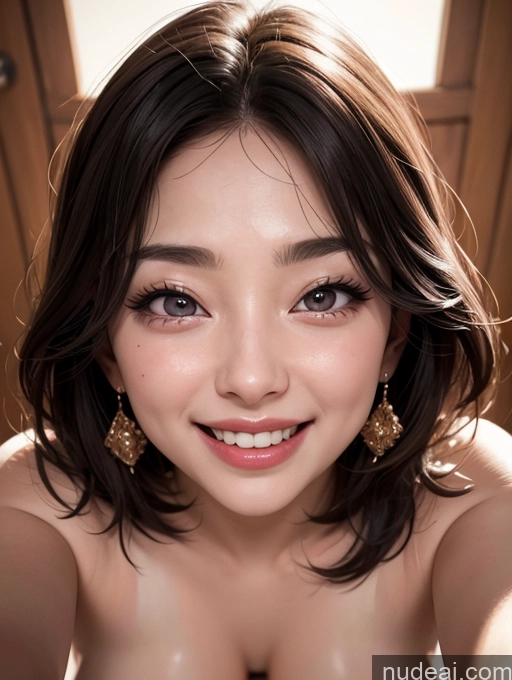 ai nude image of a close up of a woman with a big breast posing for a picture pics of Korean Perfect Boobs Close-up View Happy