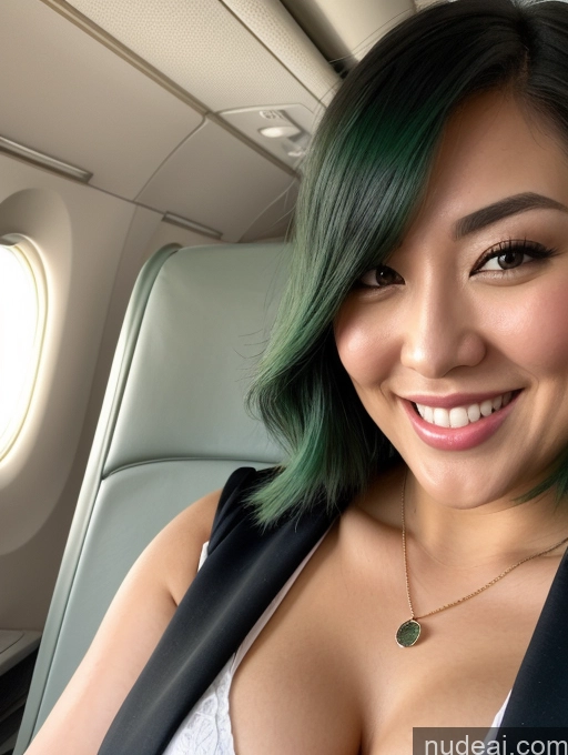 related ai porn images free for Woman Busty Beautiful Muscular Thick Chubby Fat Big Hips 30s Happy Straight Japanese Close-up View Flight Attendant Cleavage Jewelry Perfect Boobs Laughing Mirror Selfie Green Hair