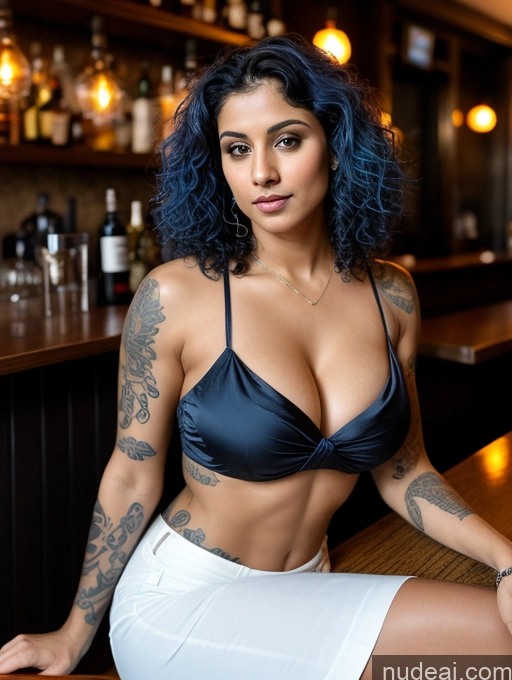 related ai porn images free for Athlete Busty Beautiful Tattoos Abs Short Fairer Skin Perfect Body 20s Sexy Face Blue Hair Curly Hair Indian Blouse Sari Cleavage Dark Lighting Bar