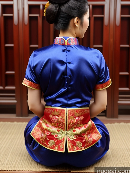 related ai porn images free for Big Ass Hair Bun Back View Bending Over Chinese Traditional