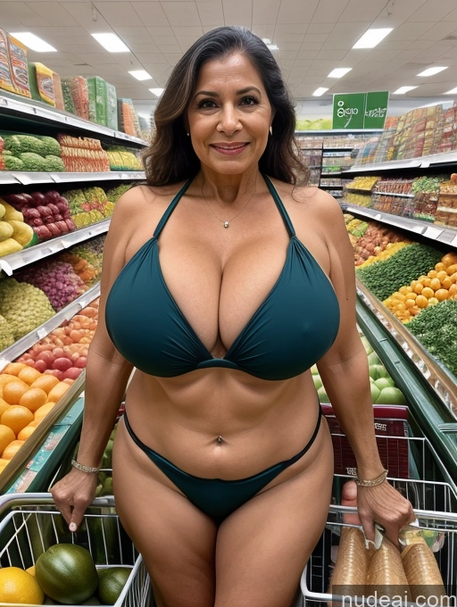 related ai porn images free for Milf Busty Huge Boobs 70s Brazilian Front View Grocery Microkini