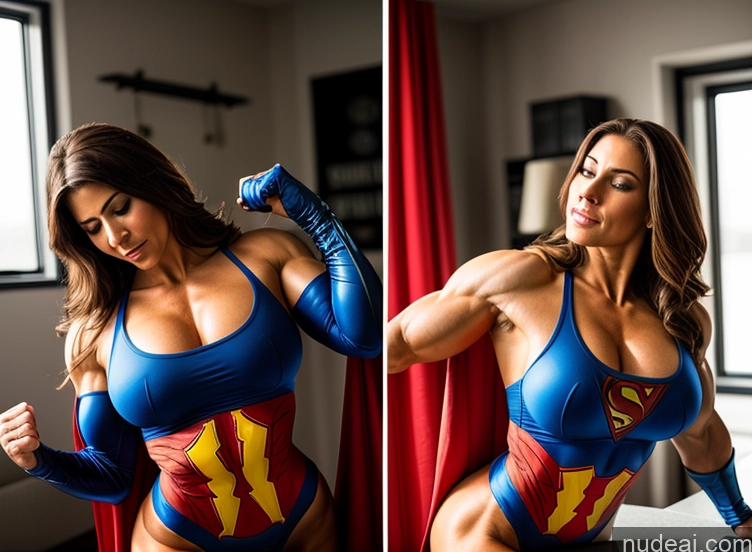 related ai porn images free for Superhero Muscular Perfect Boobs