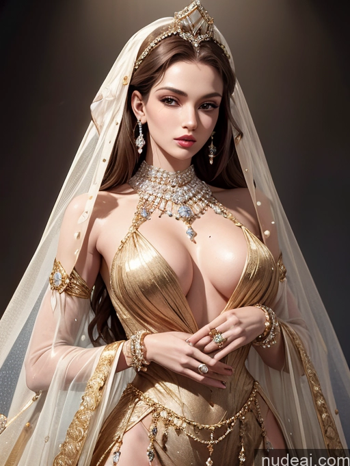 related ai porn images free for Miss Universe Model Transparent Diamond Jewelry Gold Jewelry Pearl Jewelry Perfect Body Ginger Victorian