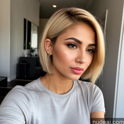 related ai porn images free for Woman One Pouting Lips Blonde Arabic Short Hair Casual Perfect Boobs Small Ass Beautiful