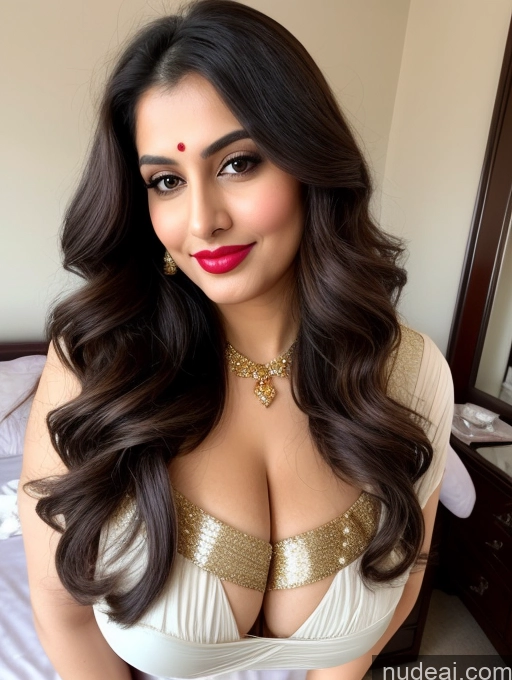 related ai porn images free for Milf Busty Beautiful Lipstick Chubby Thick 20s Happy Seductive Brunette Long Hair Bedroom Front View Sari Cleavage Diamond Jewelry Gold Jewelry Detailed Big Hips Pouting Lips British T-pose