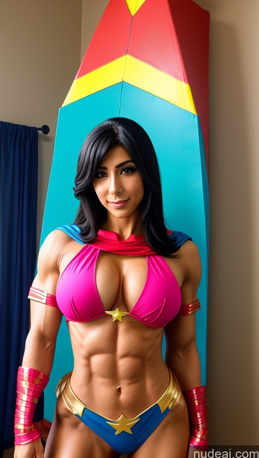 related ai porn images free for Perfect Boobs Muscular Abs Egyptian Cosplay Superhero