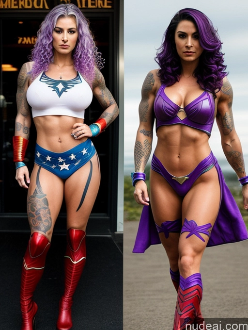 related ai porn images free for Perfect Boobs Beautiful Tattoos Muscular Perfect Body Fairer Skin Superhero Native American Purple Hair Curly Hair