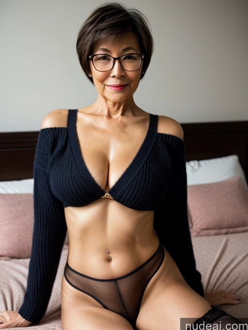 related ai porn images free for Milf One Perfect Boobs Small Tits Beautiful Glasses Perfect Body Pubic Hair 70s Short Hair Chinese Bedroom Front View Casual Stockings Sweater Cleavage Partially Nude Dark Lighting Spreading Legs