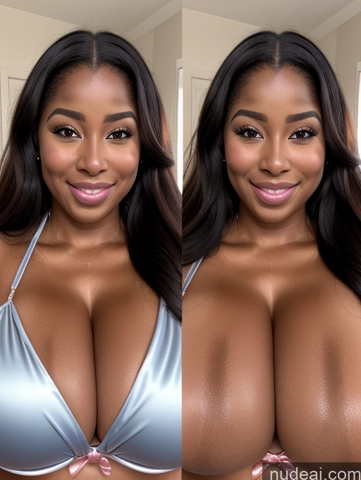 related ai porn images free for Perfect Boobs Beautiful Long Hair Laughing African Cleavage 30s Happy Satin Close-up View Busty Onoff Microkini Huge Boobs