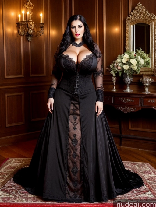 related ai porn images free for Model Busty Huge Boobs Muscular Big Ass Abs Big Hips Huge Tits, Hard Nipples 20s Seductive Sexy Face Black Hair Goth Vampire Victorian German Wedding Victorian Parlor