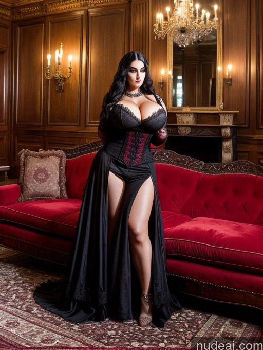 related ai porn images free for Model Busty Huge Boobs Muscular Big Ass Abs Big Hips Huge Tits, Hard Nipples 20s Seductive Sexy Face Black Hair Goth Vampire Victorian German Wedding Victorian Parlor Nude