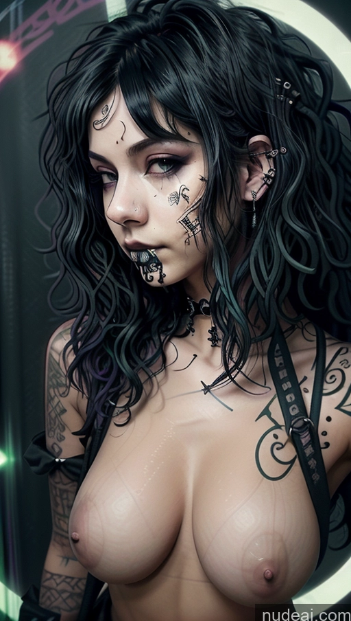 related ai porn images free for Gothic Punk Girl Spread_legs, Pussy, Split_legs Perfect Boobs Busty Big Ass Close-up View Club Green Hair Curly Hair