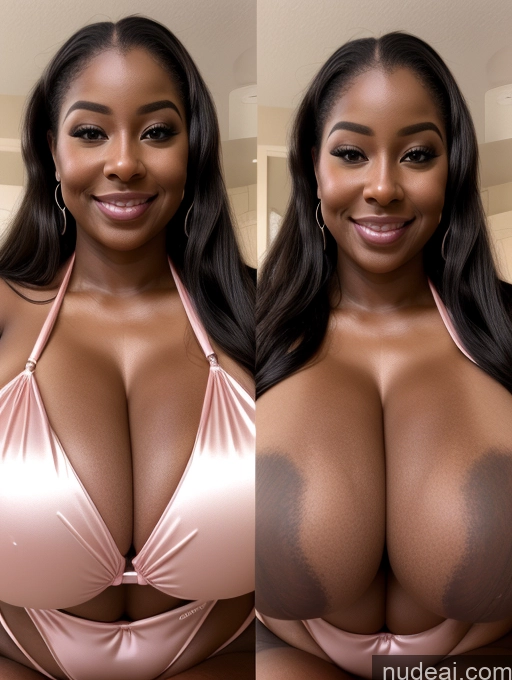 related ai porn images free for One Busty Huge Boobs Perfect Boobs Beautiful Long Hair 30s Happy Laughing Ginger African Close-up View Microkini Satin Cleavage Onoff