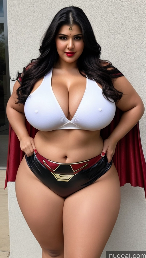 related ai porn images free for Huge Boobs Lipstick Big Ass Abs Chubby Fairer Skin Black Hair Long Hair Indian Superhero