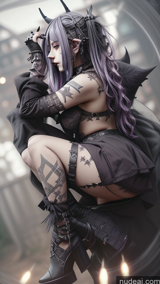 related ai porn images free for Perfect Boobs Busty Big Ass Close-up View Purple Hair Straddling Elf Outfit/Elf Bikini Goth Gals V2 Gothic Punk Girl