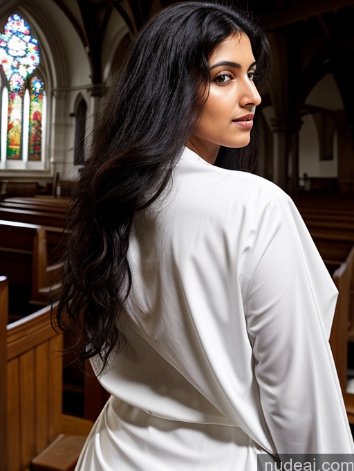 related ai porn images free for Seductive Black Hair Messy Nun Church Indian Back View Big Ass