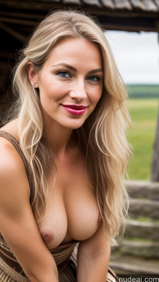 related ai porn images free for Woman Small Tits Beautiful Lipstick Pubic Hair Perfect Body Pouting Lips Happy Scandinavian Close-up View Dress Partially Nude Cleavage Tribal Traditional Viking Medieval High Heels 40s