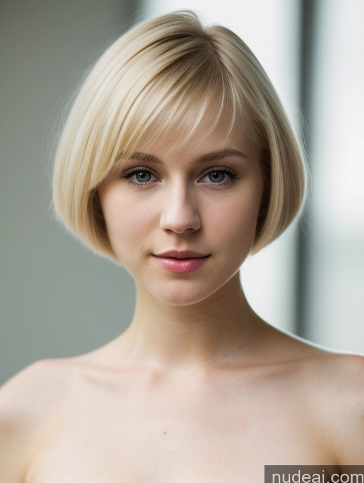 related ai porn images free for Beautiful Fairer Skin 18 Blonde Short Hair Russian Close-up View Woman