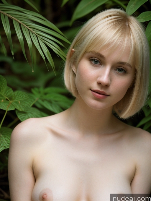 related ai porn images free for Woman Beautiful Fairer Skin 18 Blonde Short Hair Close-up View Russian Jungle