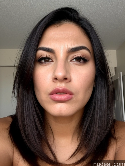 related ai porn images free for Close-up View Seductive Serious Sad Sexy Face Busty Tanned Skin Bending Over Jewish Black Hair Bobcut Laughing Shocked 30s Angry Pouting Lips Sorority