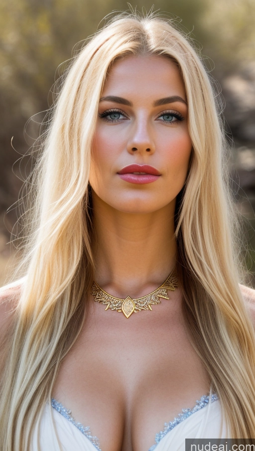 related ai porn images free for Model Small Tits Beautiful Lipstick Sexy Face Pouting Lips Blonde Scandinavian Oasis Cleavage Jewelry Gold Jewelry Bright Lighting Medieval Front View Painting Traditional Tribal Detailed Viking