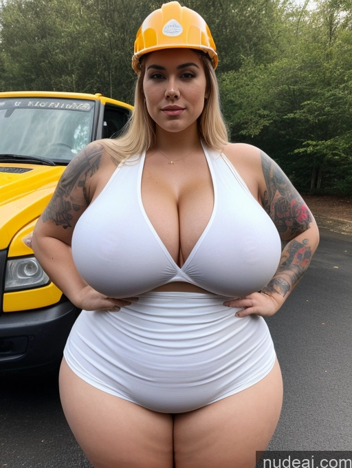 related ai porn images free for Woman Busty Perfect Boobs Huge Boobs Beautiful Tattoos Big Ass Thick Chubby Big Hips Long Legs Perfect Body Fairer Skin Oiled Body 30s White Front View Construction Worker