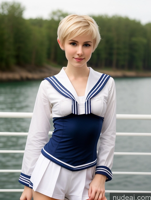 related ai porn images free for Woman Beautiful Small Tits Skinny Small Ass Fairer Skin 18 Blonde Pixie Russian Front View Sailor