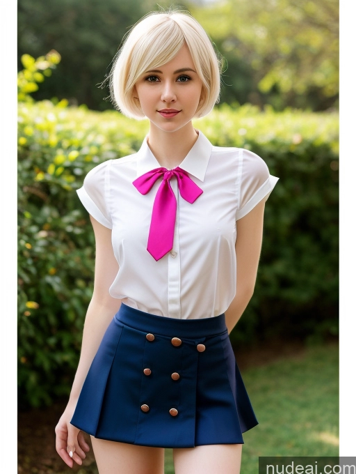 related ai porn images free for Woman Small Tits Beautiful Small Ass Skinny Fairer Skin 18 Blonde Pixie Russian Cosplay Blouse Mini Skirt Tie